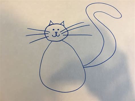 Rysunek Obraz Rysunki Olowkiem Koty Latwe