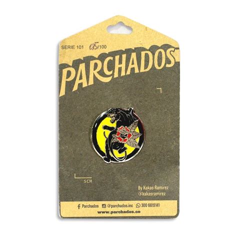 Pin Pantera Old School Parchados