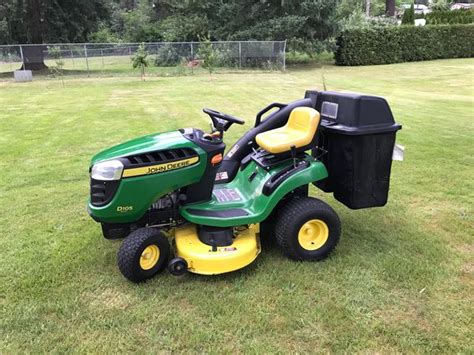 2016 John Deere D105 175 Hp Automatic 42 In Riding Lawn Mower Tractor