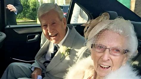 To Have But Never Too Old 90 Year Old Groom Marries His 96 Year Old
