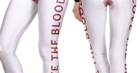 Period Blood Stained Leggings Are Being Sold And Theres Just No Need