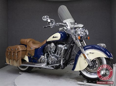 2017 indian® motorcycle chief® vintage springfield blue ivory cream pembroke new hampshire