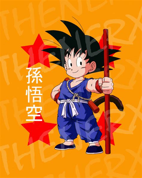 Kid Goku From Early Dragon Ball By Anorkius Thenerx On Deviantart