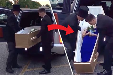 Girl Shows Up To Prom In A Coffin With A Shocking Reason Why Daily Star