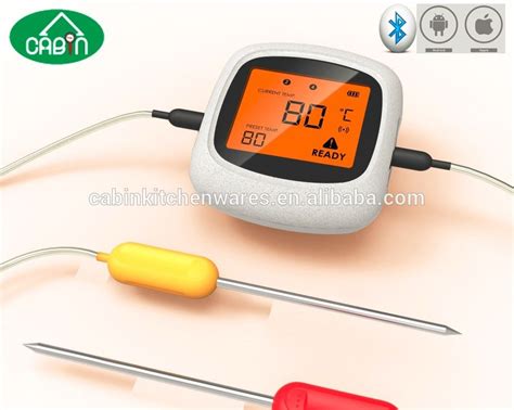 Digital Bluetooth Bbq Thermometer With Iphone Android