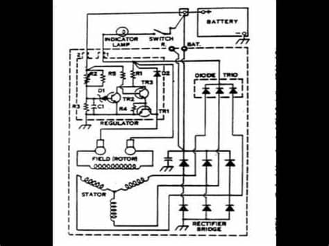 alternator wiring diagram - YouTube