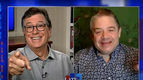 on the late show patton oswalt revels in being one of tucker carlson s evil hollywood elite