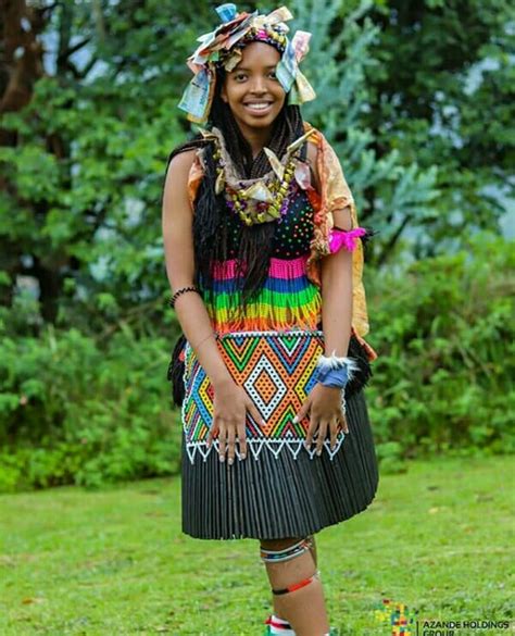 clipkulture zulu maiden in traditional attire for umemulo chegos pl