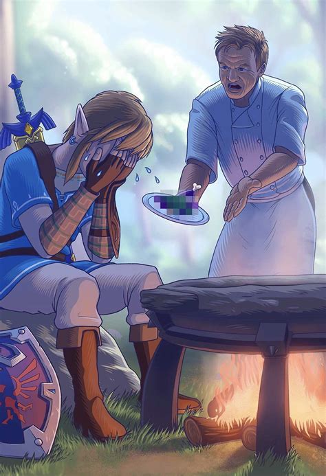 Dubious Food Hells Kitchen Memes Tv The Legend Of Zelda Link The Legend Of Zelda Breath