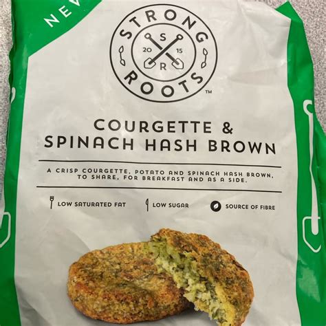 Strong Roots Courgette And Spinach Hash Browns Review Abillion