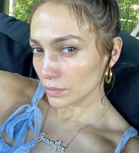 Jennifer Lopez Without Makeup 2022