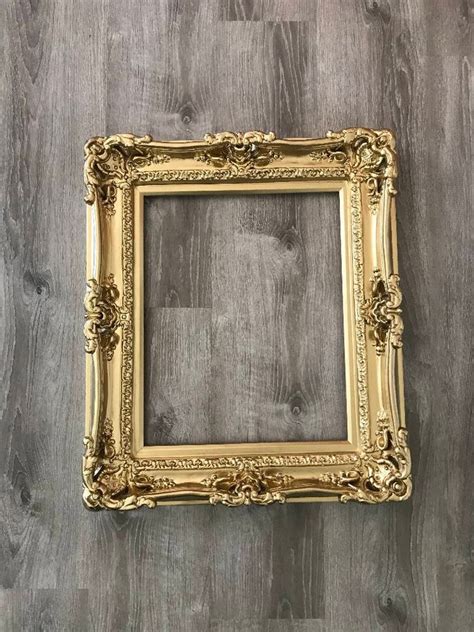 12x16 Victorian Gold Frame French Style Frames Decorative Etsy