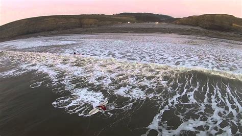 Surfing At Southerndown Youtube