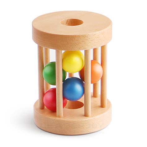 Wooden Baby Toys,Rolling Drum Montessori Wooden Toys,Sale Baby Toys Educational - Buy Baby Toys 