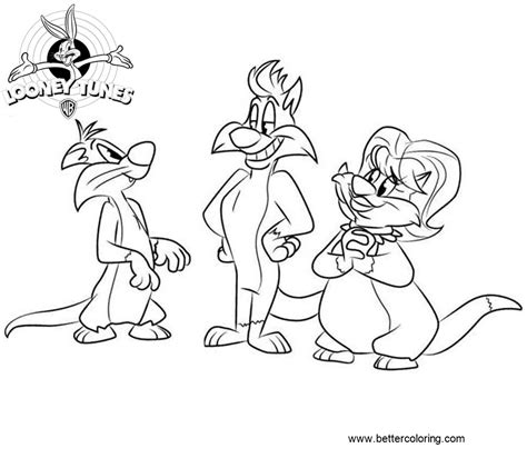 You can use our amazing online tool to color and edit the following free looney tunes coloring pages. Alan from Looney Tunes Coloring Pages - Free Printable ...