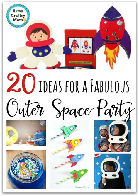 20 Fabulous Outer Space Birthday Party Ideas For Kids Artsy Craftsy Mom
