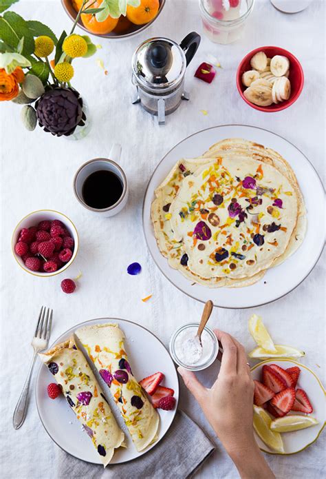 Take control of your health and the planet's with expert tips on seasonal eating, shopping, proper storage, cooking, and reducing food waste. Edible Flower Crepes - Say Yes