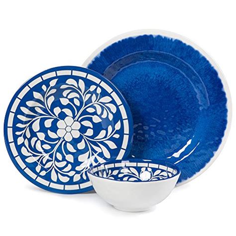 Sold and shipped by spreetail. Outdoor Plates Melamine. Melamine Dinnerware Set - 12 Pcs ...
