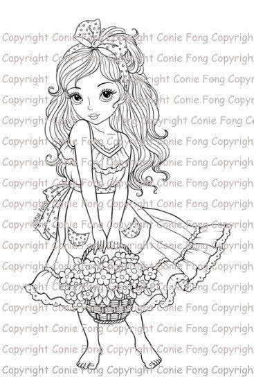 Annabel lee by edgar allan poe coloring page poems. Digital Stamp, Digi Stamp, Digistamp, Sweet Annabelle by ...