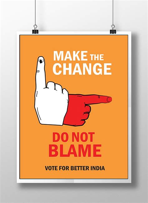 Vote Poster Design On Pantone Canvas Gallery