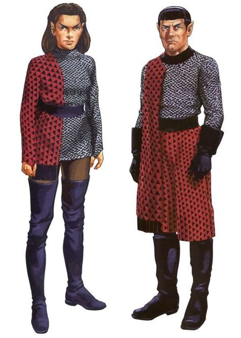 Star Trek Tos Female Male Romulan Commander Uniform Costume Etsy Star Trek Costume Star
