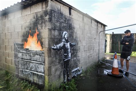 Banksy Sends Environmental Message With New Street Art