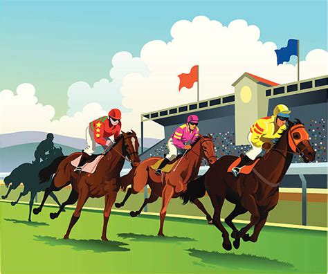 Horse Racing Illustrations Royalty Free Vector Graphics And Clip Art