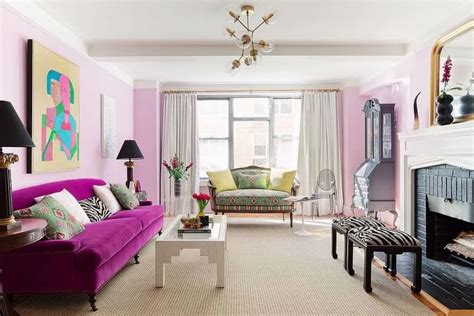 32 Gorgeous Pink Accent Living Room Decorating Ideas Magzhouse Elle