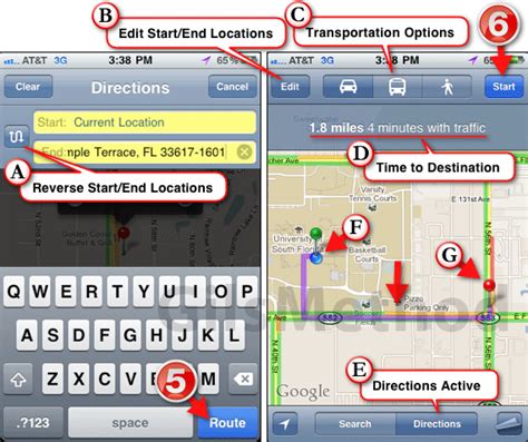 Google maps is easily one of google's greatest achievements. How to Get Directions on the iPhone | GilsMethod.com