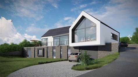 But the first level of the house is where the additional bedrooms, kitchen, great room. 1-Mountcharles-Contemporary-Bespoke-Design-McCabe ...