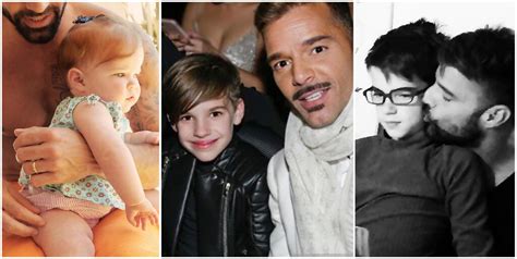 Ricky Martin Es El Papá Más Amoroso Del Mundo Con Sus Tres Hijos Photo 1