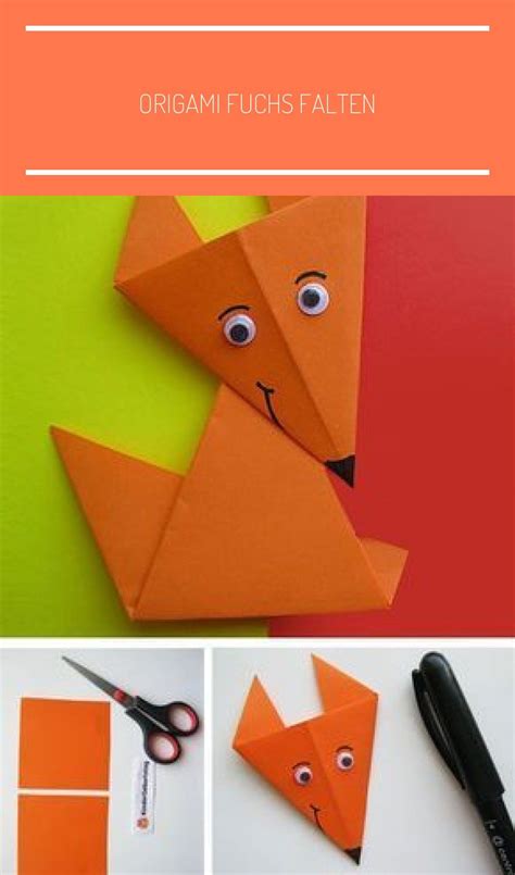 Origami papierflieger boot falten lesezeichen basteln mehr bastelvorlagen experimente kristalle züchten seifenblasen knete selber machen. DIY Fuchs aus Papier falten. Anleitung für Origami Tier ...