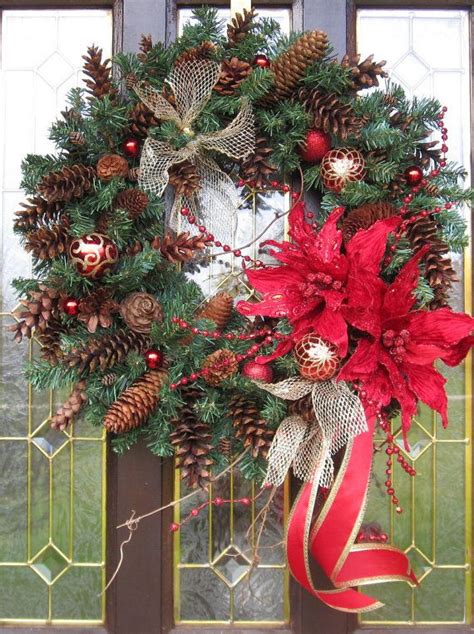 Pine Cone Wreath Natural Wreath Christmas Wreath Rustic 8cd