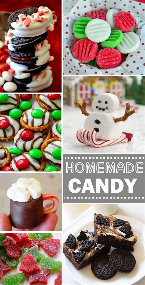Homemade Candy Treats You Can Make For The Holidays Candy Recipes