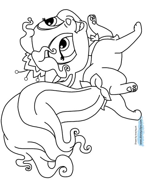 Palace pets beauty coloring page. Palace Pets Coloring Pages 3 | Disney Coloring Book