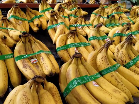 Fresh Bananas Being Sold Stock Photos Free And Royalty Free Stock
