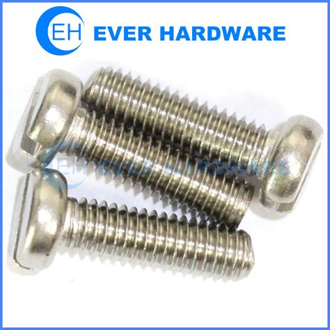Metric Fasteners Industrial Hardware Imperial Sizings Slotted Column