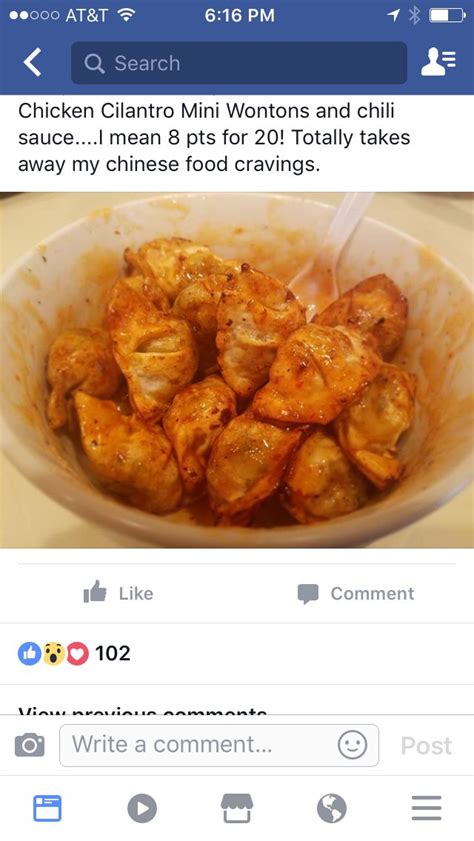 These are good when cooked in the oven,. literally so quick and easy... frozen wontons from trader ...
