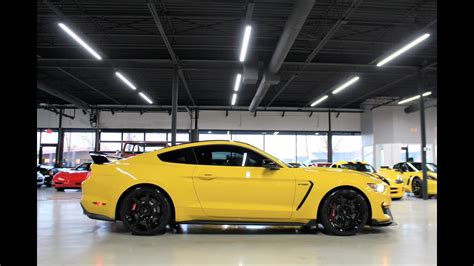 2016 Ford Shelby Gt350r Triple Yellow Tri Coat Only 4k Miles 52l