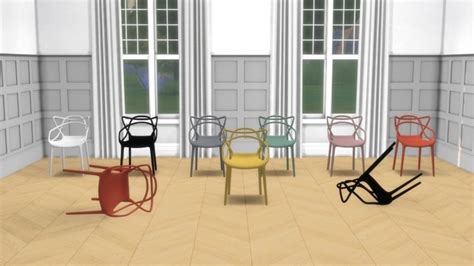 Master Collection Chair Stool At Meinkatz Creations Sims 4 Updates