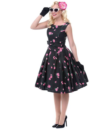 Unique Vintage | Unique vintage prom dress, Pink swing dress, Unique dresses