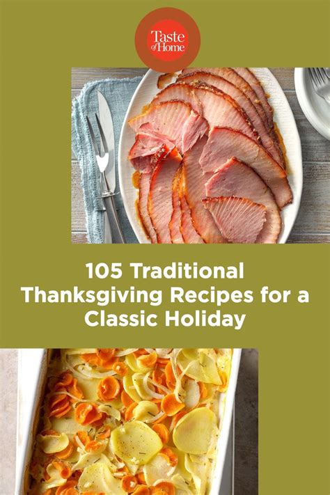 105 Classic Thanksgiving Menu Ideas Artofit
