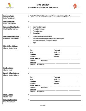 Formulir Pendaftaran Fill Online Printable Fillable Blank Pdffiller