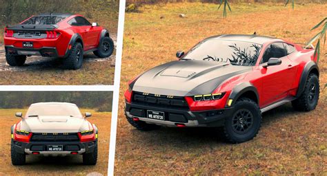 Ford Mustang Raptor R Is An Imaginary Jacked Up Pony That We Would
