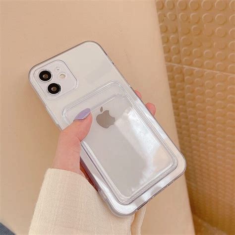 Clear Pocket Iphone Case Etoilee