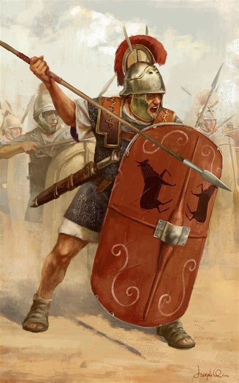 Triarii De La Legión Romana En Tiempos De La República Arte Romano