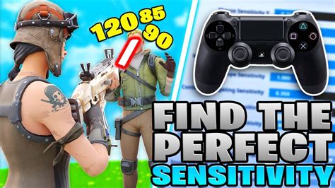 How To Find The Perfect Controller Fortnite Sensitivity Controller