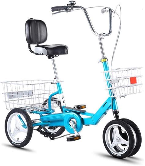 Outdoor Sports Aluminum Tricycle For Adults Multifunctional Shopping