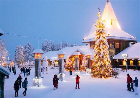 La casa originale di babbo natale si trova sulla misteriosa montagna di. Rovaniemi, casa di Babbo Natale: un'avventura andare in ...
