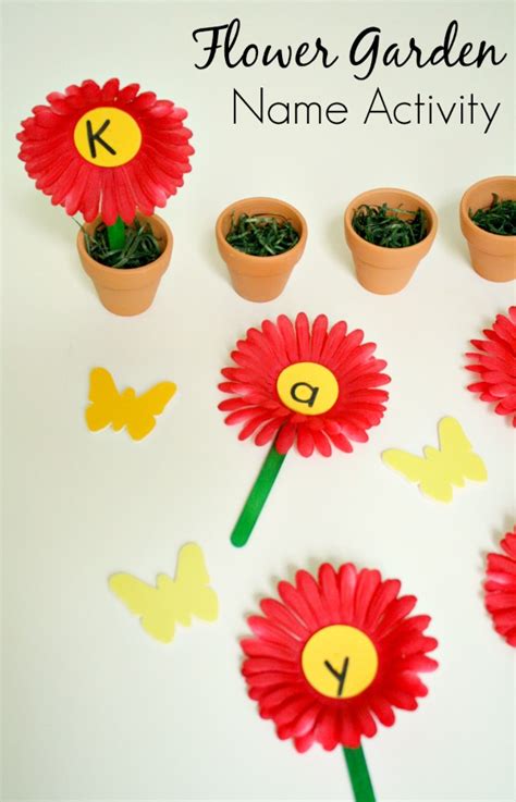 Flower Garden Name Game - Fantastic Fun & Learning